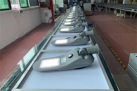 FP Light Discharging Test